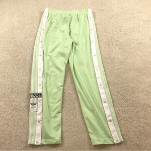 Adidas Women’s Track Pants in Seafoam Green and White